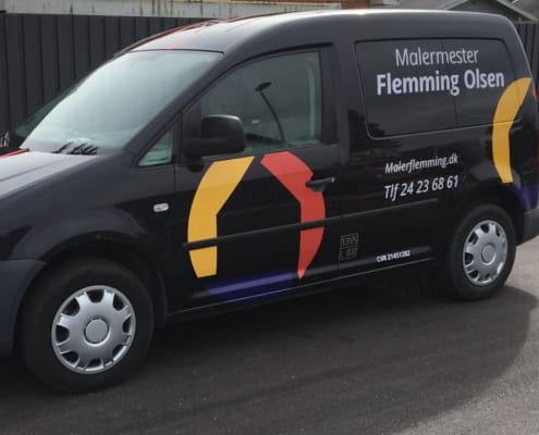 Malermester Flemming Olsen firmabil