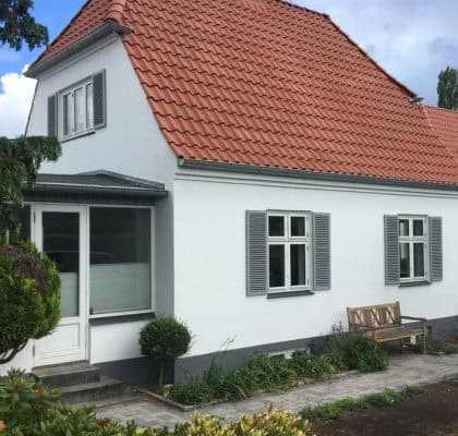 Nymalet hvidt hus